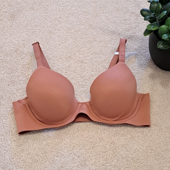Aerie Real Free Bra 32B Women's Full Coverage Bra Light Brown NWOT - Picture 9 of 9